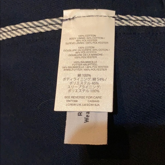 🔥🔥🔥NWT J. CREW Peacoat Jacket - Picture 8 of 10